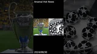 Champions League draw live Man City Arsenal Liverpool and Aston Villa learn league phase opponent [upl. by Anoirb719]