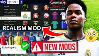 I Downloaded EVERY NEW FC 24 MOD and it FIXED Career Mode [upl. by Welton]