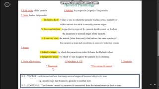 Introduction in Medical Parasitology [upl. by Hiroshi]