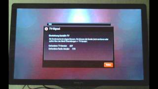 Vodafone TV Center 1000 resetten mit Sat Installation [upl. by Lorinda]