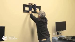 How To Wall Mount a TV LED amp LCD  Abt Electronics [upl. by Akamahs]