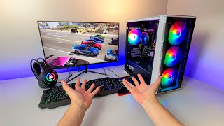 PC GAMER COMPLETO MAIS BARATO DA PICHAU  TESTES EM JOGOS [upl. by Nerrot312]