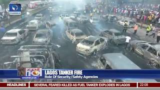 FRSC With Update On Lagos Tanker Explosion [upl. by Sela]