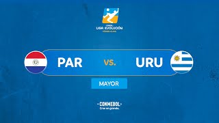 PARAGUAY VS URUGUAY  CONMEBOL LIGA EVOLUCIÓN de FÚTBOL PLAYA  Zona Sur  MAYOR [upl. by Anitserp65]