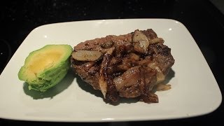 Pan Fried Chopped Sirloin Steak w Caramelized Onions [upl. by Lauryn]