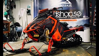 POLARIS PRO RMK 850 2019 SKINZ HOS MODSHOP [upl. by Witkin]