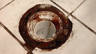 How to Raise a Toilet Flange for New Floor Height [upl. by Hajan]