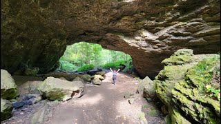 Maquoketa Caves State Park and Davenport IA [upl. by Aerda]