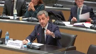 Nucléaire suivez en direct laudition de Nicolas Sarkozy en commission denquête à lAssemblée [upl. by Sperry]