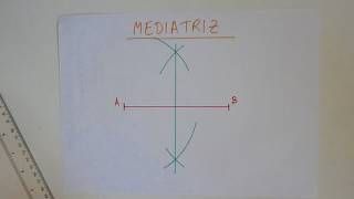 Aprendo  Mediatriz y Bisectriz  Dibujo [upl. by Naiditch366]