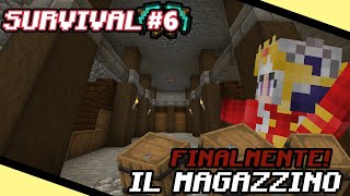 IL MAGAZZINO  Minecraft Lets play Ep6 [upl. by Udele]