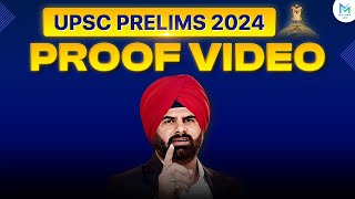 PROOF VIDEO Prelims 2024  MALUKA IAS  prelims2024 upsc proof [upl. by Anaidirib]