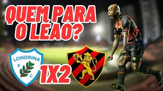 SPORT VENCE LONDRINA DE VIRADA COM SHOW DO ARTILHEIRO DA SERIE B VAGNER LOVE E JÁ É SEXTO COLOCADO [upl. by Anier]