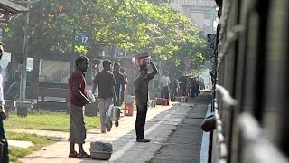 Typical Scene From An Indian Railway Station Sights and Sounds [upl. by Ghassan]