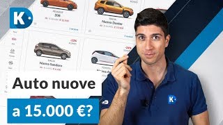 10 AUTO DA COMPRARE CON 15000 EURO [upl. by Hoeve]