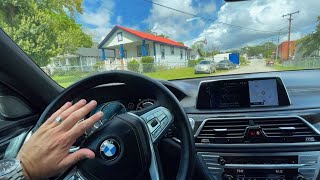 Whats It Like to Drive a 2017 BMW 740i MSport XDrive with 88000 Miles GREAT [upl. by Atiruam]