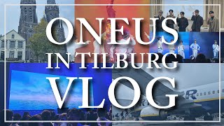 Travelling Europe for my favourite KPop Boys  Oneus Tour in Tilburg Vlog feat a Paris surprise [upl. by Iblehs]