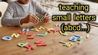 How to explain strokes while teaching small letters to kids [upl. by Rap]