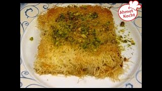 Rezept Kadayif  Ahmet Kocht  türkisch kochen  Folge 23 [upl. by Enimzzaj]