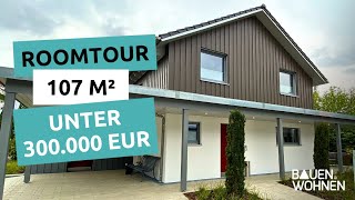 Haus bauen Traumhaus für unter 300000 Euro  Roomtour [upl. by Liarret]