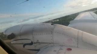 Caicos Express Airways Taking off providenciales  MBPV  VQTTL [upl. by Malsi]