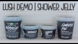 LUSH DEMO  SHOWER JELLY [upl. by Kathye]