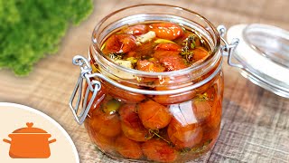 Tomate Confit conserva de tomatinhos [upl. by Uriah]