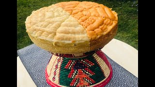 Tigrayan Traditional Steamed Bread Recipe  ህብስት አሰራር በበርበሬእና ያለበርበሬ የውሀ ዳቦ [upl. by Aivekal118]