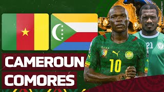 🔴 🎥 🇨🇲 CAMEROUN  COMORES 🇰🇲  Respect aux Comores   8 EME DE FINALE  MATCH LIVEDIRECT CAN 2021 [upl. by Seyler806]