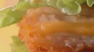 McDonalds Japan Cheese Cutlet Burger Japanese TVCM [upl. by Allmon]