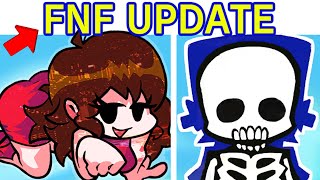 Friday Night Funkin Update  FULL WeekEnd 1  Cutscenes FNF Update BFGFPico Its not Week 8 [upl. by Aicekan377]