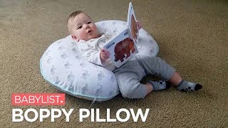 Boppy Pillow Review  Babylist [upl. by Gnouv918]