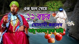 এক ফল খেয়ে ১২ বছর গোলামী করলেন আবু সালেহ মুসা জঈিMolana Babul Islam √√মৌলানা বাবুল ইসলাম [upl. by Ceporah]