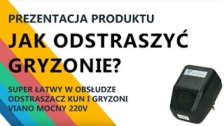 Jak odstraszyć gryzonie Odstraszacz gryzoni do kontaktu Viano Mocny 220V [upl. by Yerocaj721]