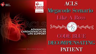 CODE BLUE  CARDIAC ARREST IMPORTANT TIPS TO PASS THE 2020 ACLS MEGACODE SCENARIO LIKE A BOSS [upl. by Letha]