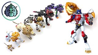 Transformers Lio Convoy Beast Wars Neo II 2 Masterpiece MP 48 Perfect Effectトランスフォーマー 變形金剛 [upl. by Setsero]