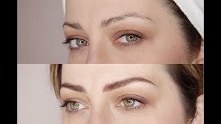 Sopracciglia microblading video il nuovo tatuaggio sopracciglia cè ma non si vede [upl. by Bisset444]