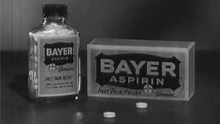 Bayer Aspirin Commercial 1960 [upl. by Ylrehc]