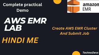 AWS EMR Cluster Create using AWS Console  Submitting Spark Jobs in AWS EMR Cluster [upl. by Prader]