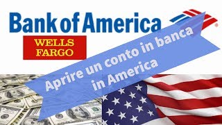 Come aprire un conto in banca in America guadagnandoci [upl. by Shaina]