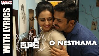 Tinga Tinga Song With Lyrics  Khakee Telugu Movie  Karthi Rakul Preet  Ghibran [upl. by Ardnasac889]