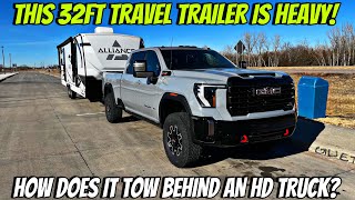 Travel Trailer Almost Maxed Out My 2024 GMC Sierra 2500 AT4X Do I Need A WDH Now [upl. by Vivle977]