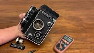 Troubleshooting A Rolleiflex 28f Light Meter For Repair [upl. by Bernadette]