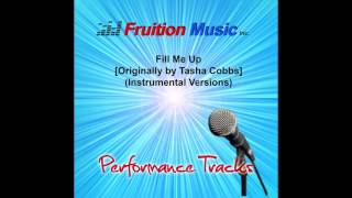 Fill Me Up Tasha Cobbs Piano Background Track SAMPLE [upl. by Garlen]