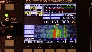 mcHF SDR QRP RS 918 Review And Demo Portable Ham Radio 360p [upl. by Nasas832]