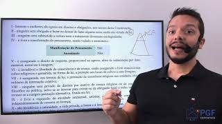 Constituição Federal  Artigo 5º  Direitos e Deveres Individuais e Coletivos  Aula 01 [upl. by Ladnor184]