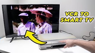 How to Connect Your VCR to Your Smart TV [upl. by Aeneg]