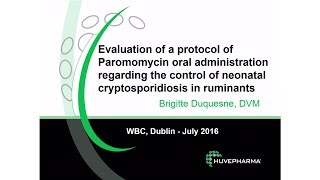 Evaluation of a protocol of Paromomycin oral administration [upl. by Ycram]