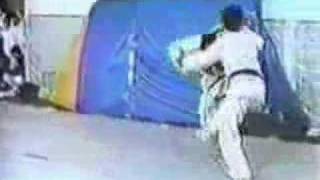 Hayward Nishioka throws Rickson Gracie [upl. by Lennej94]