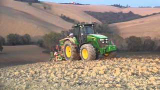 John Deere 7830  AMAZONE ADP 303 Special 3 [upl. by Donaugh]